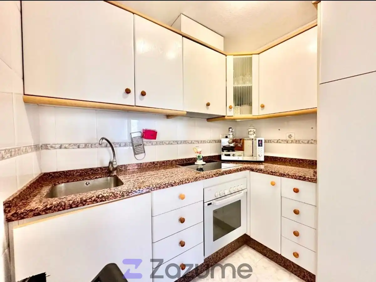 Küche von Wohnung zur Miete in San Pedro del Pinatar mit Klimaanlage, Heizung und Terrasse
