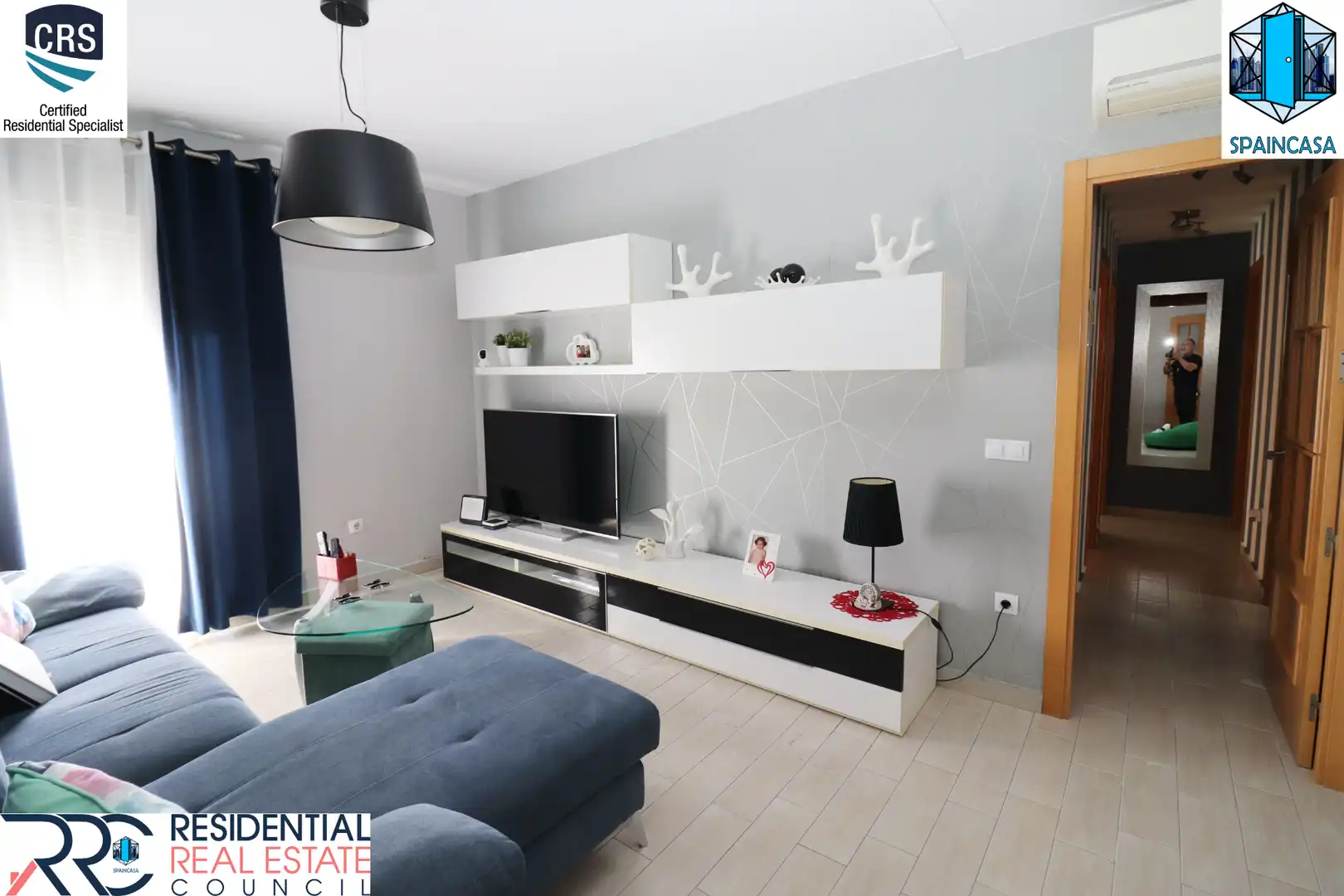 Living room of Flat for sale in Gibraleón  with Air Conditioner, Heating and Storage room