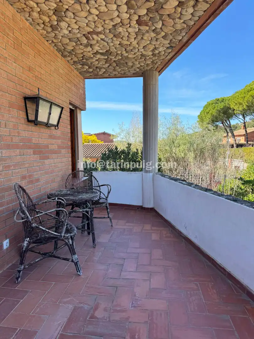 Terraza de Casa o chalet en venta en Begues con Aire acondicionado, Calefacción y Jardín privado