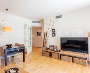 Sala d'estar de Apartament de lloguer en  Barcelona Capital amb Aire condicionat, Calefacció i Parquet