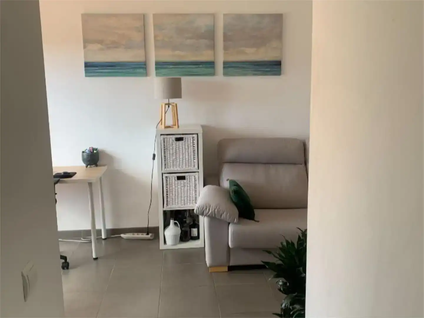 Sala de estar de Piso en venta en Sant Feliu de Guíxols con Balcón