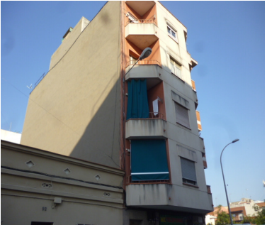 Vista exterior de Pis en venda en El Prat de Llobregat