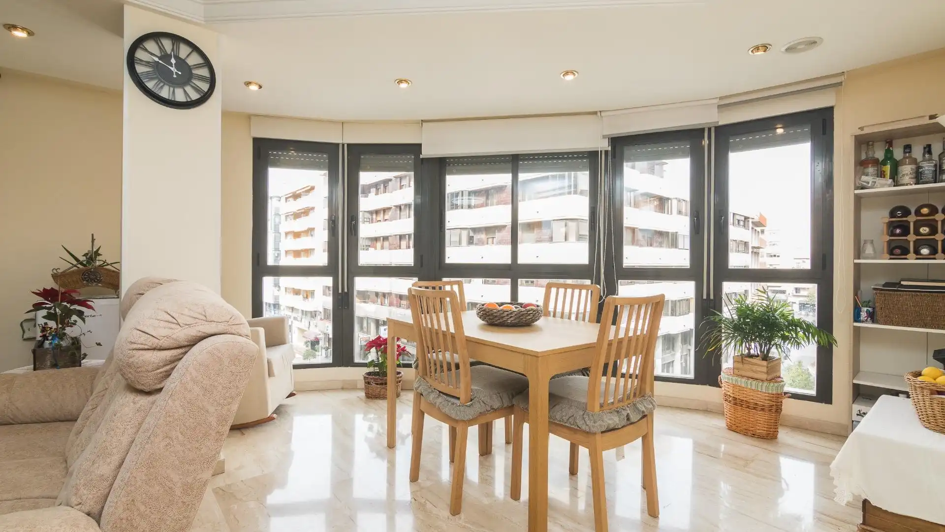Dining room of Flat for sale in Elche / Elx  with Air Conditioner