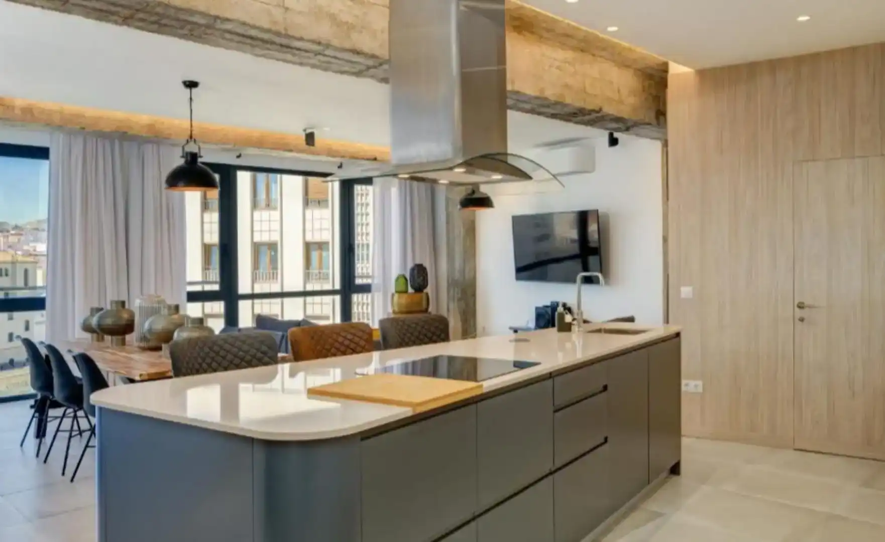 Kitchen of Flat for rent in Centro