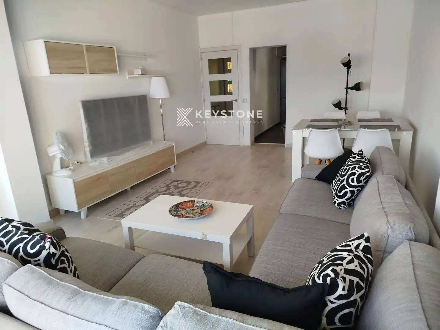 Living room of Attic for rent in  Palma de Mallorca  with Air Conditioner, Terrace and Storage room