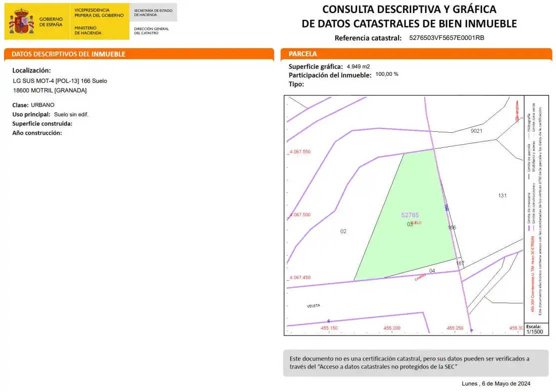 Rustikales Grundstück zum Verkauf in Cm de las Zorreras, imagen 6