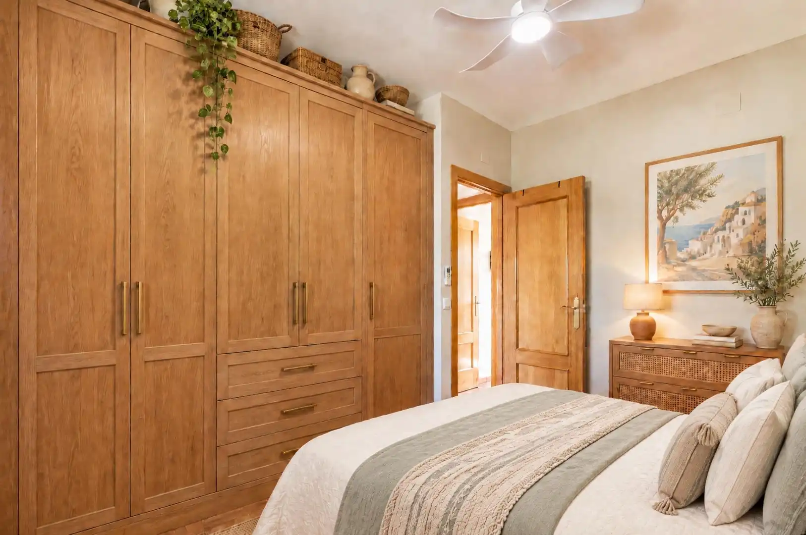 Dormitori de Casa o xalet en venda en Turís amb Aire condicionat, Jardí privat i Terrassa