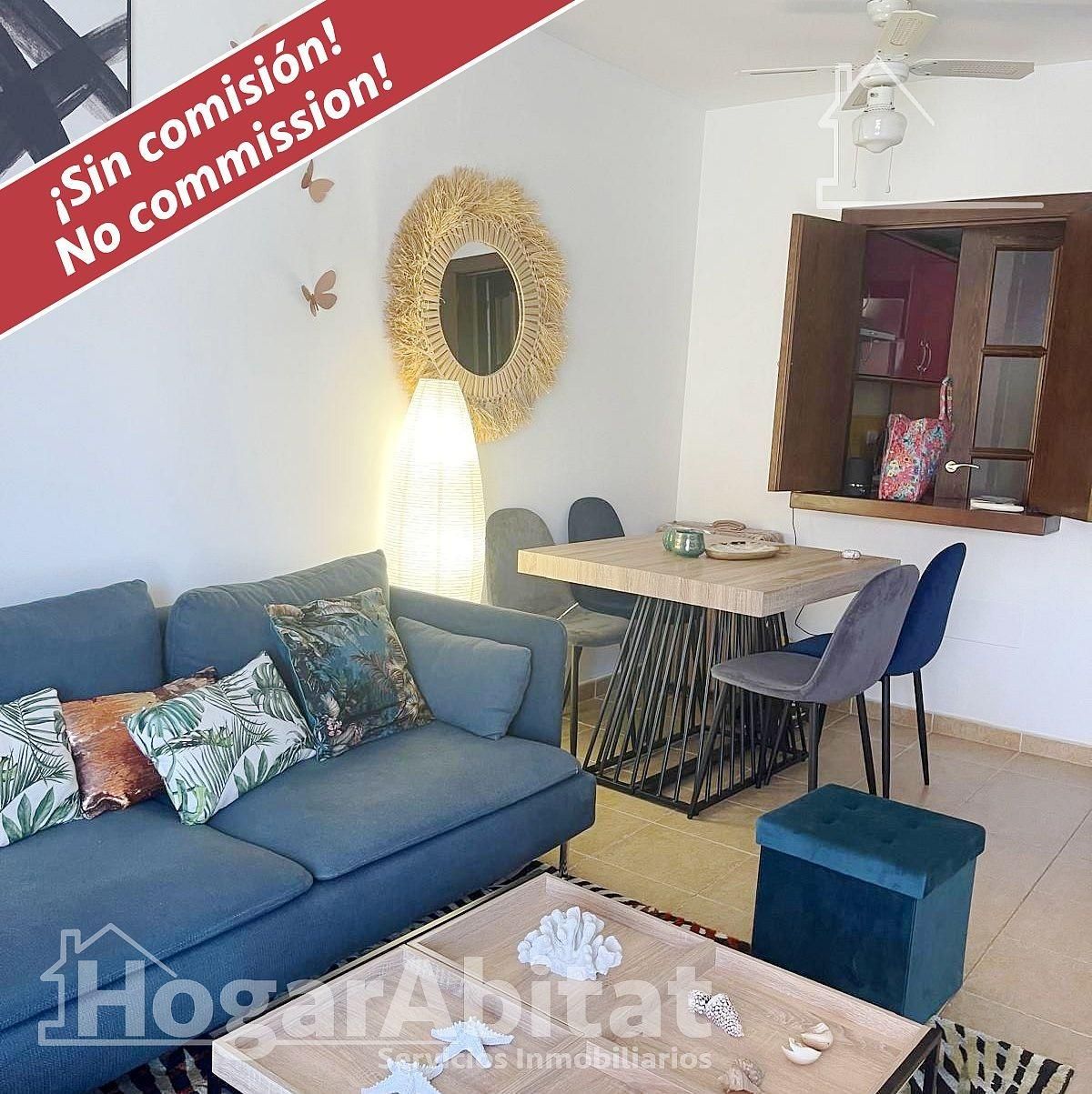 Living room of Flat for sale in Vera  with Private garden, Terrace and Balcony