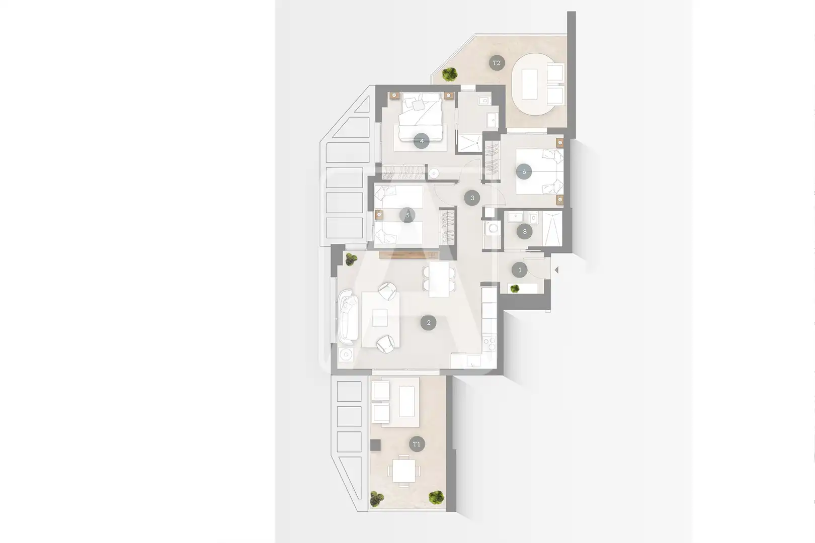Apartment mit Pool zum Verkauf in Marisol Park - Ortembach - Los Almendros, imagen 12