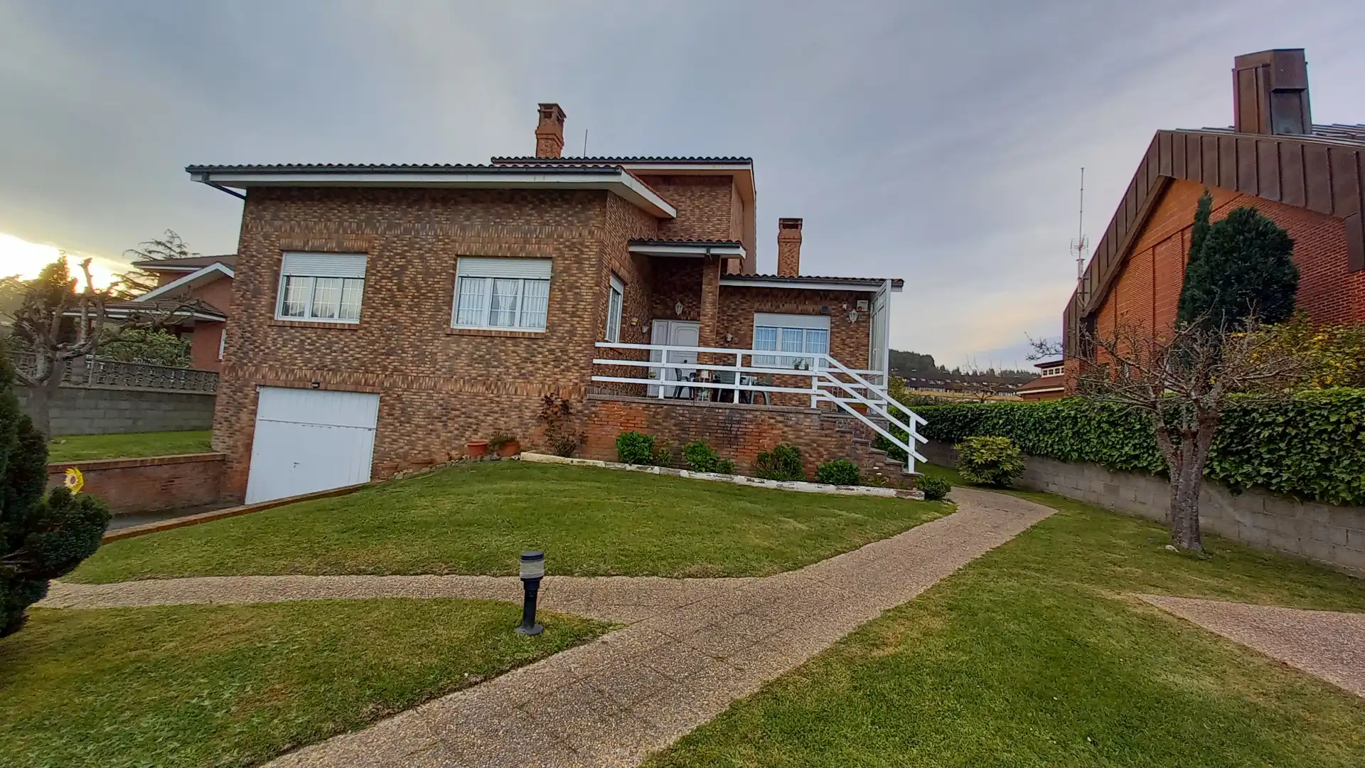 Exterior view of Houses for sale in Castrillón  with Heating, Private garden and Parquet flooring