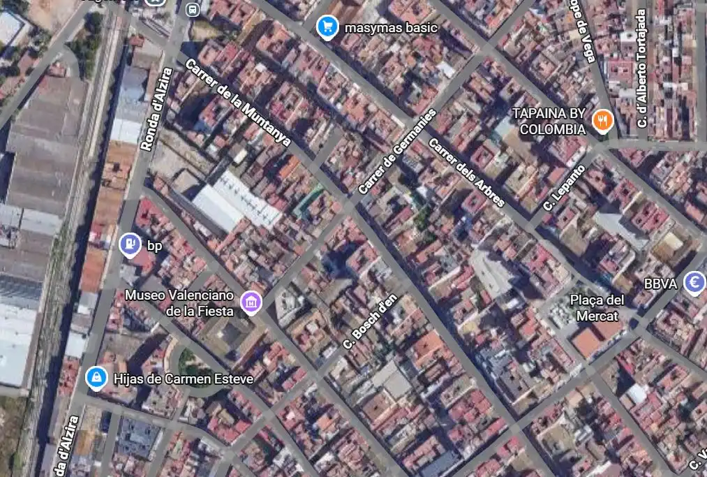 Vista exterior de Piso en venta en Algemesí con Terraza, Trastero y Horno