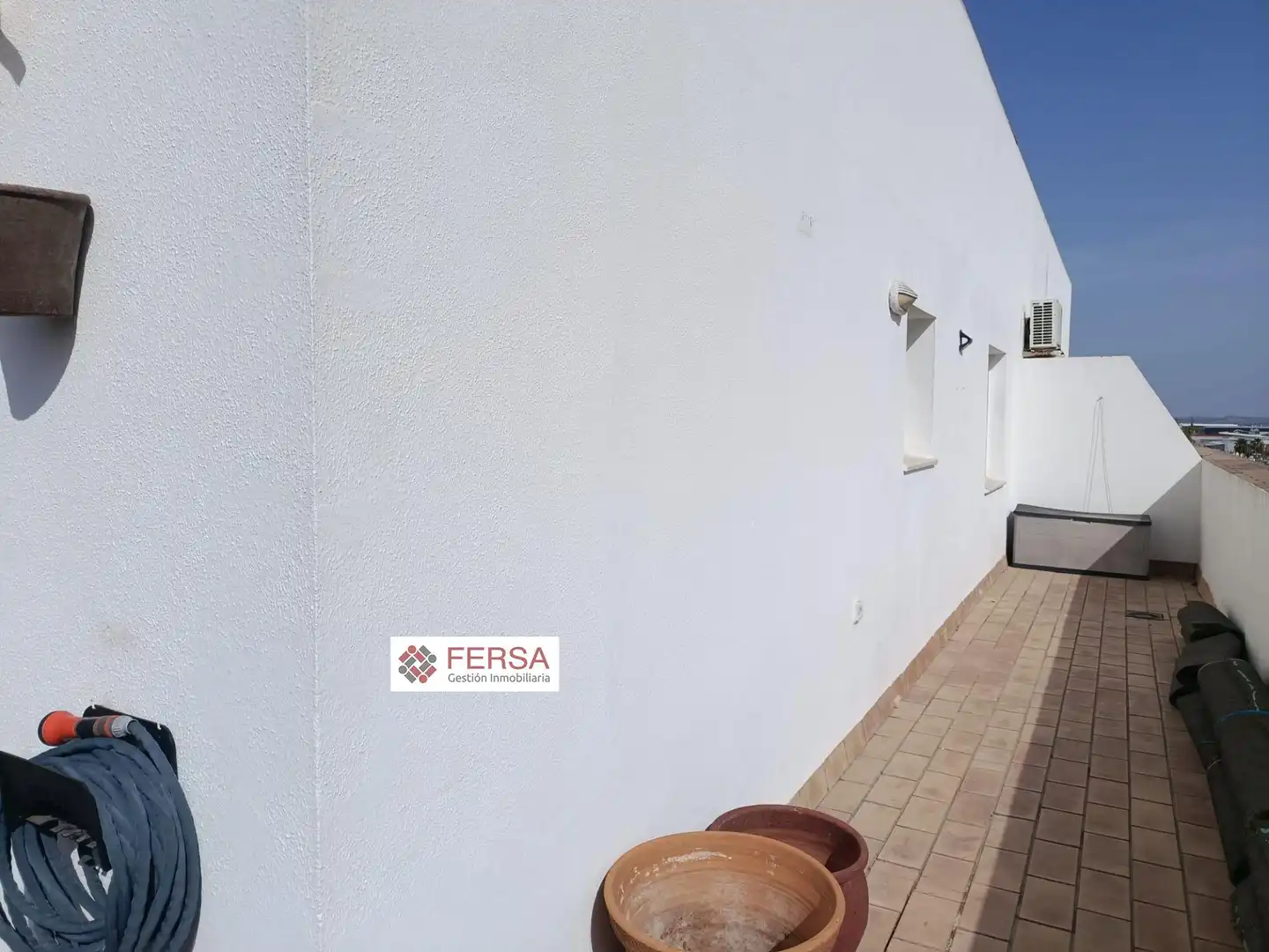Terraza de Ático de alquiler en El Puerto de Santa María con Aire acondicionado, Terraza y Amueblado