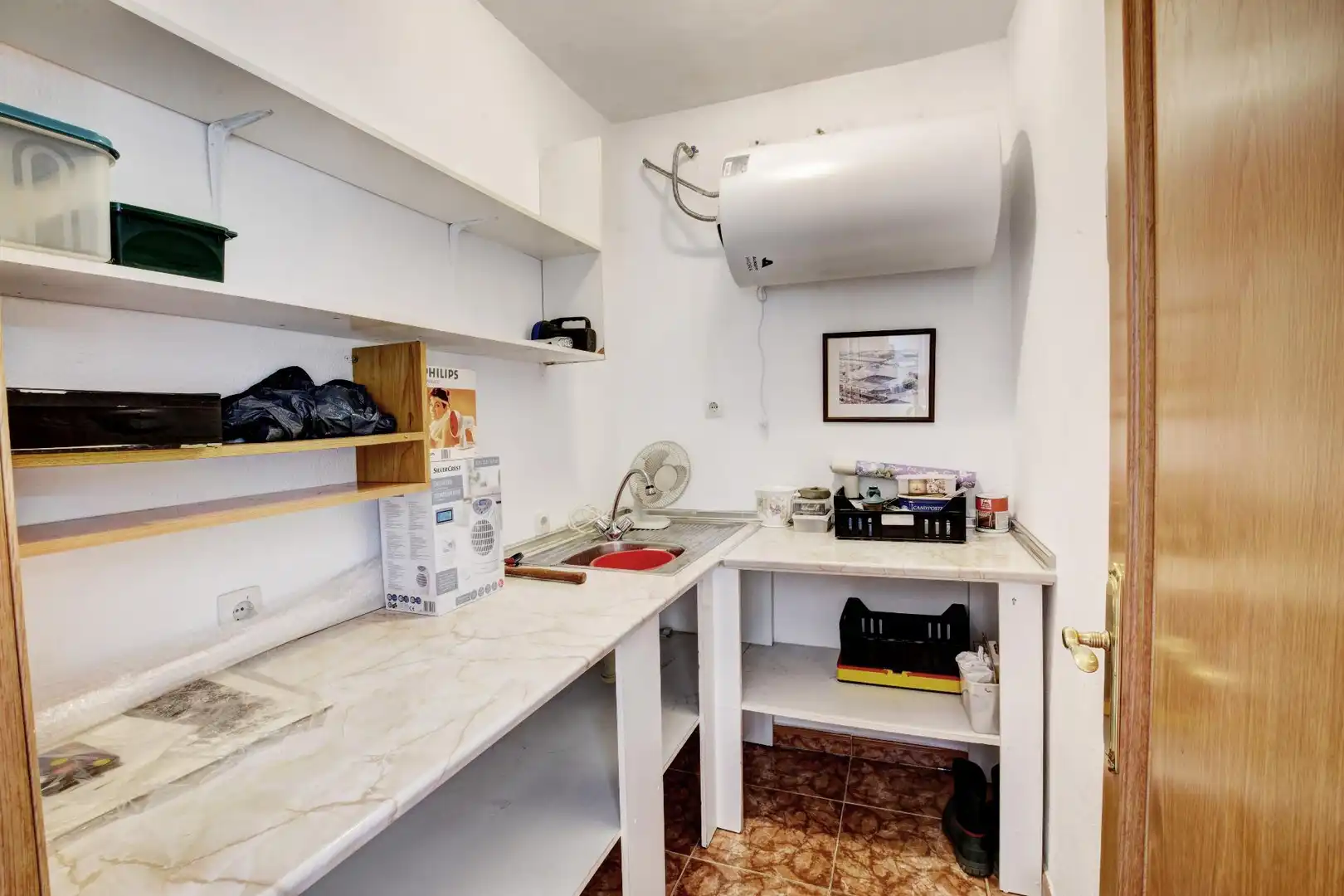 Kitchen of Detached homes for sale in Benalmádena  with Air Conditioner, Heating and Terrace