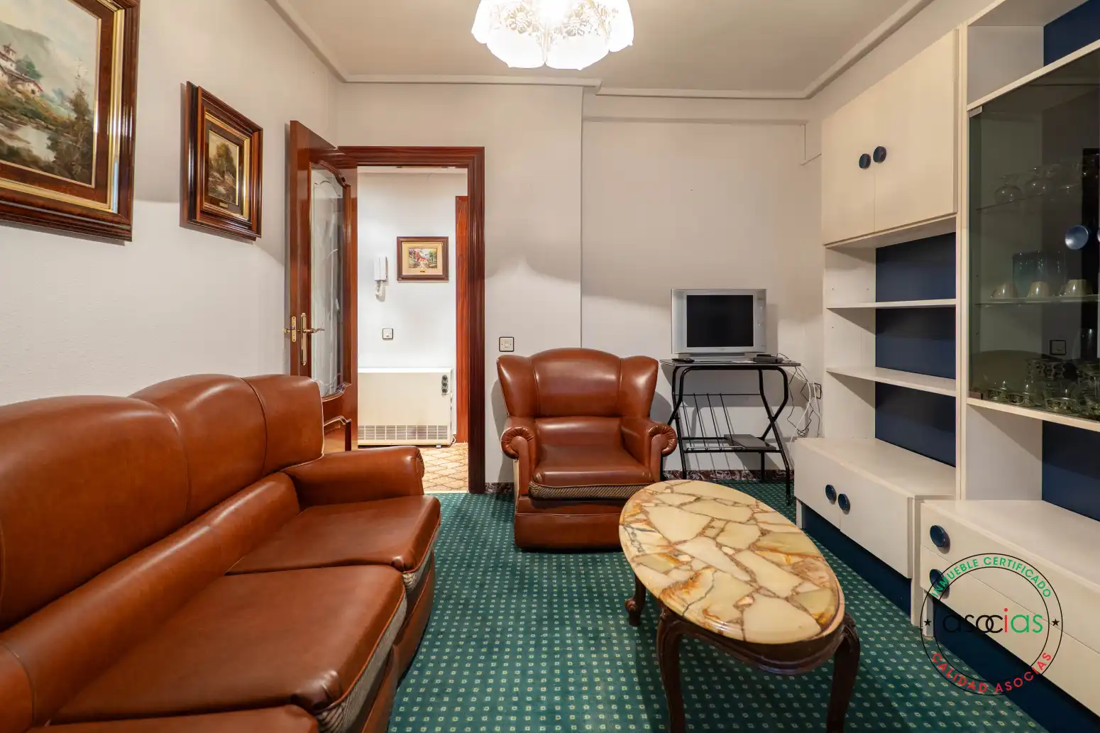 Sala de estar de Piso en venta en Gijón  con Calefacción
