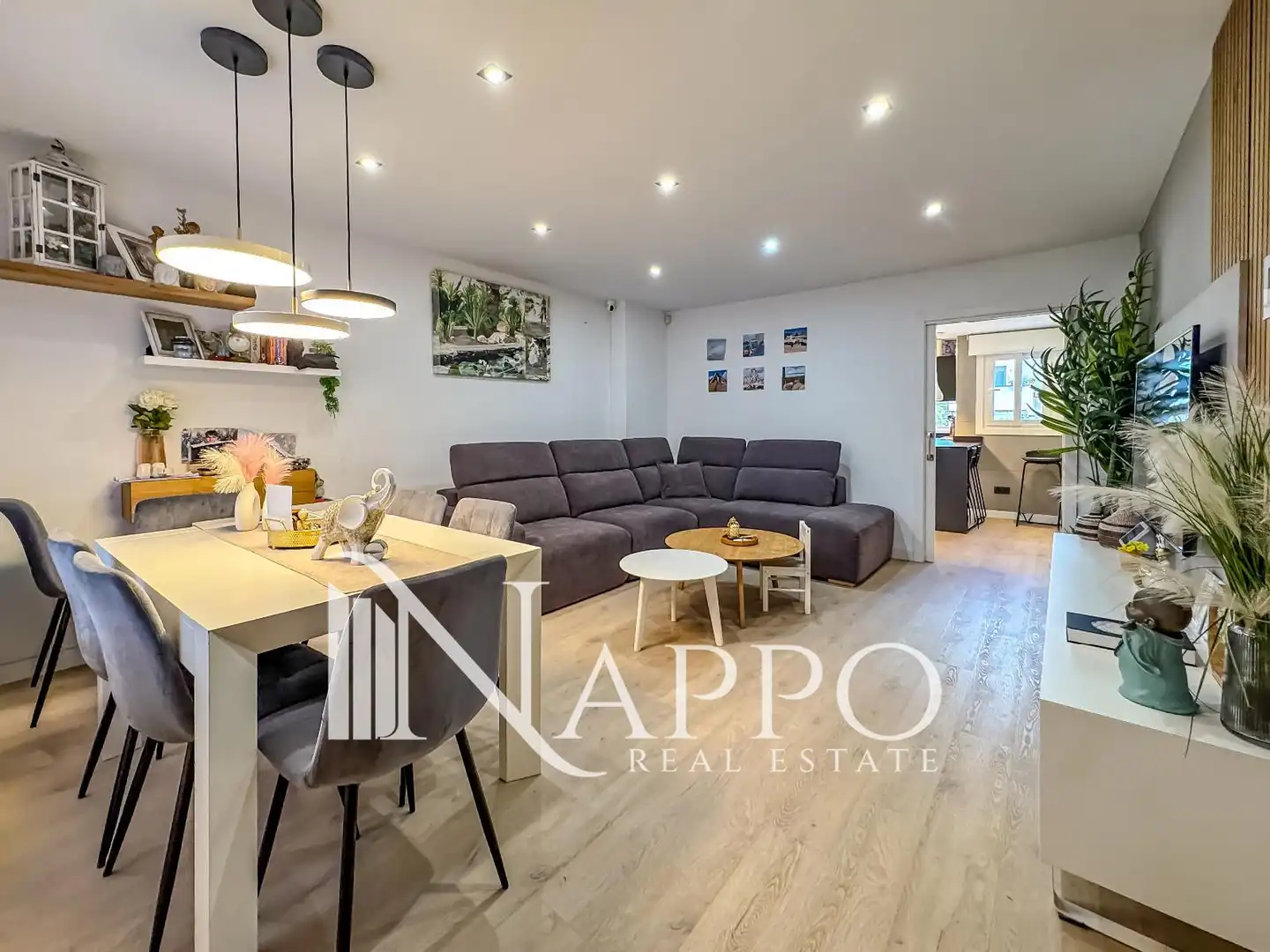 Sala de estar de Casa adosada en venta en Calvià con Aire acondicionado, Calefacción y Jardín privado