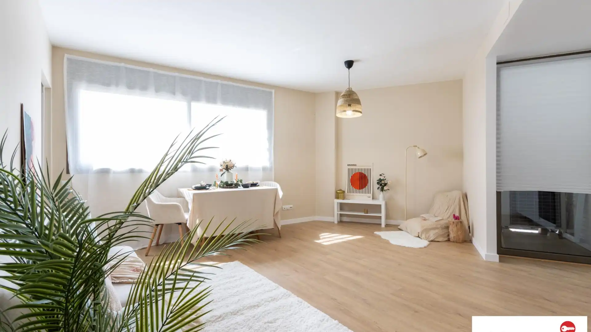 Sala de estar de Piso en venta en Sant Quirze del Vallès con Calefacción y Terraza