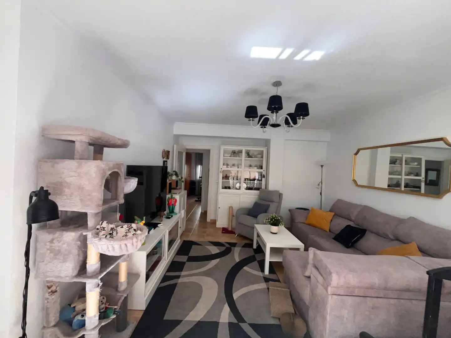 Sala de estar de Piso en venta en Cartagena con Aire acondicionado, Calefacción y Amueblado