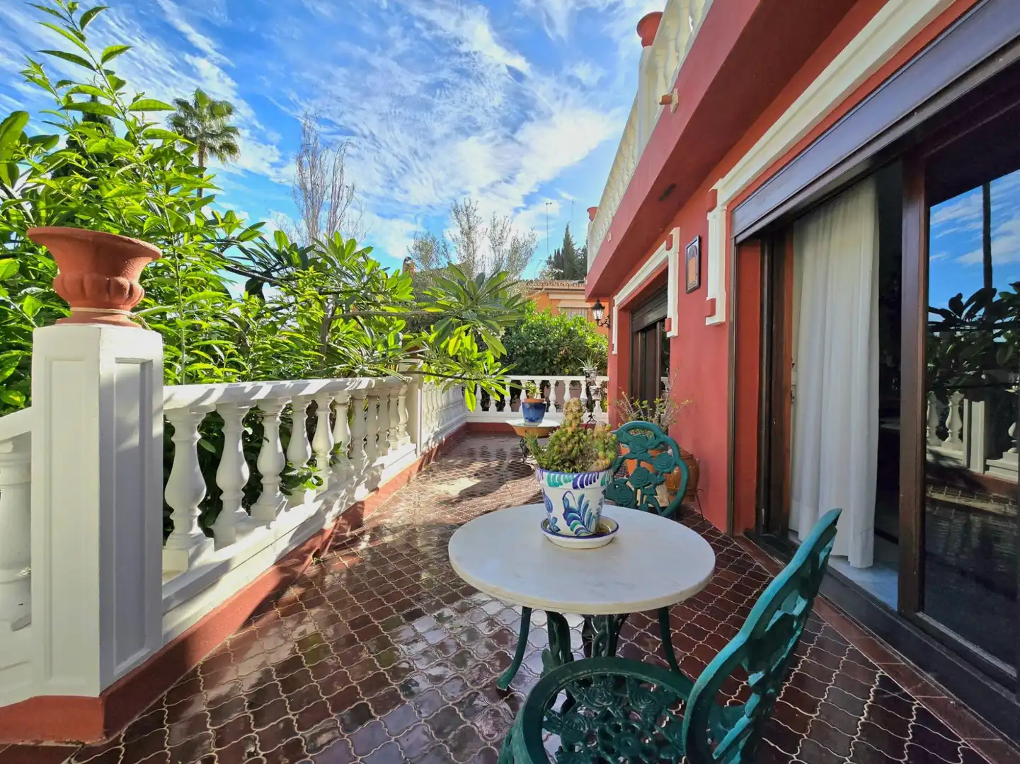 Garden of Houses for sale in Málaga