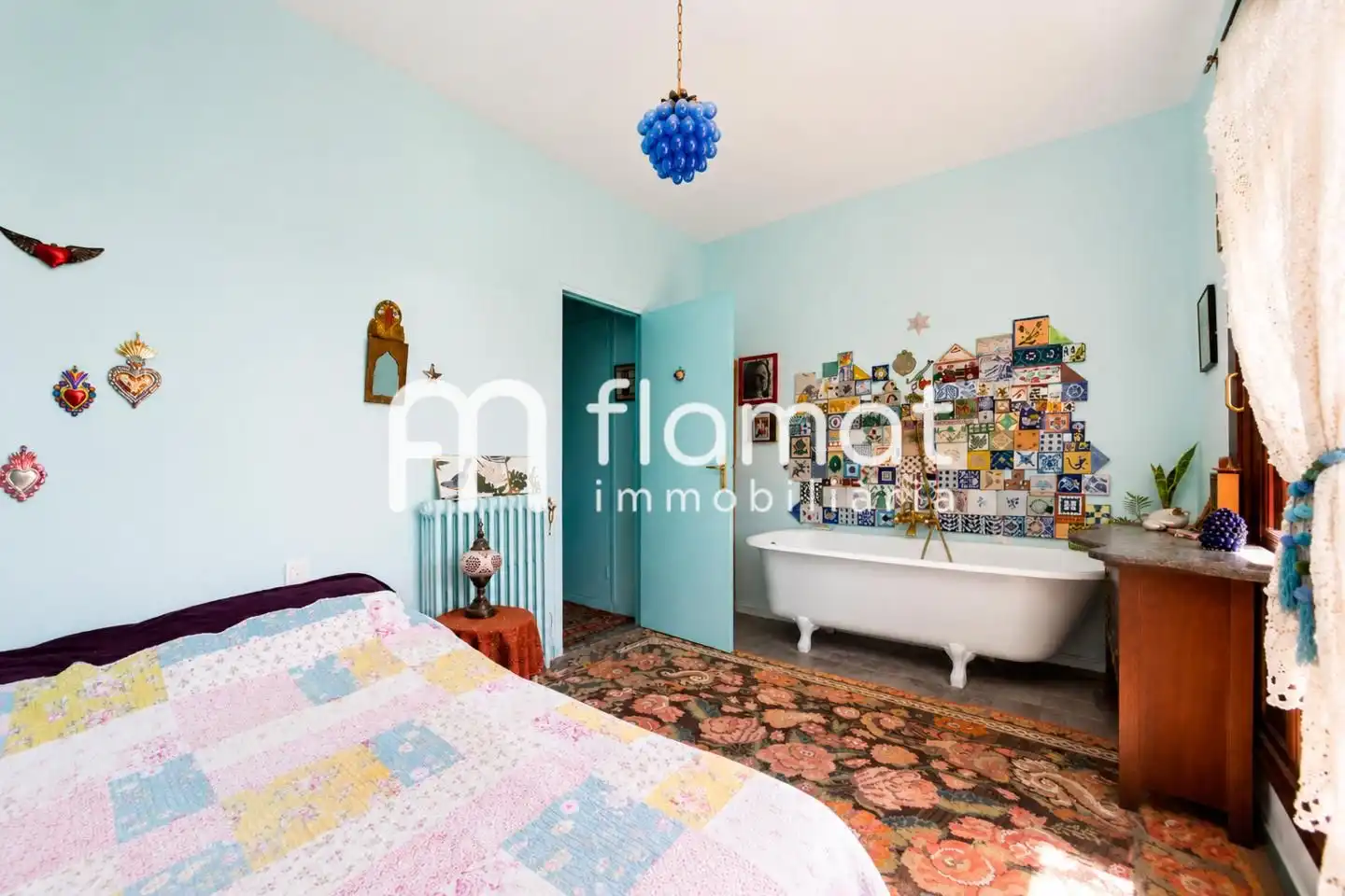 Bedroom of Attic for sale in Barcelona  with Air Conditioner, Terrace and Furnished
