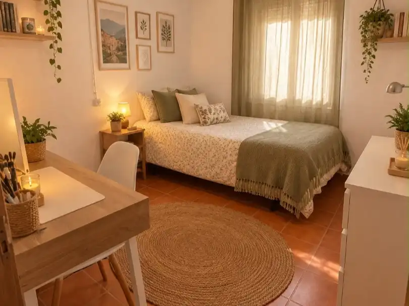 Bedroom of Houses for sale in Almáchar, Málaga