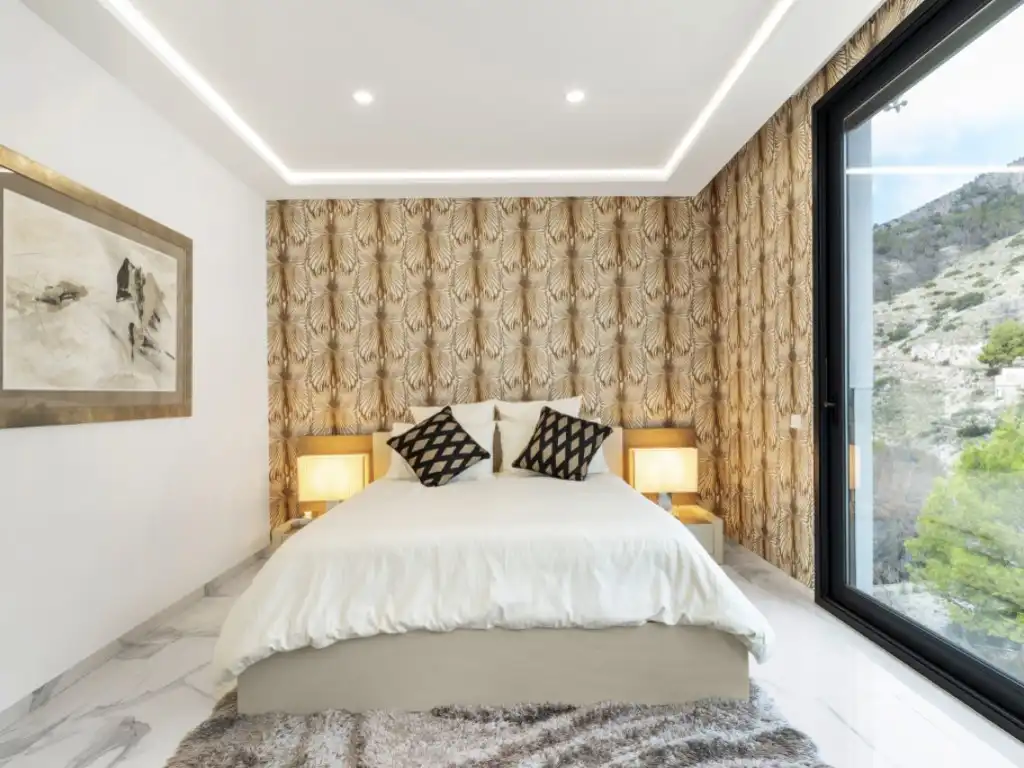 Habitación de Casa o chalet en venta en Altea con Aire acondicionado, Calefacción y Jardín privado