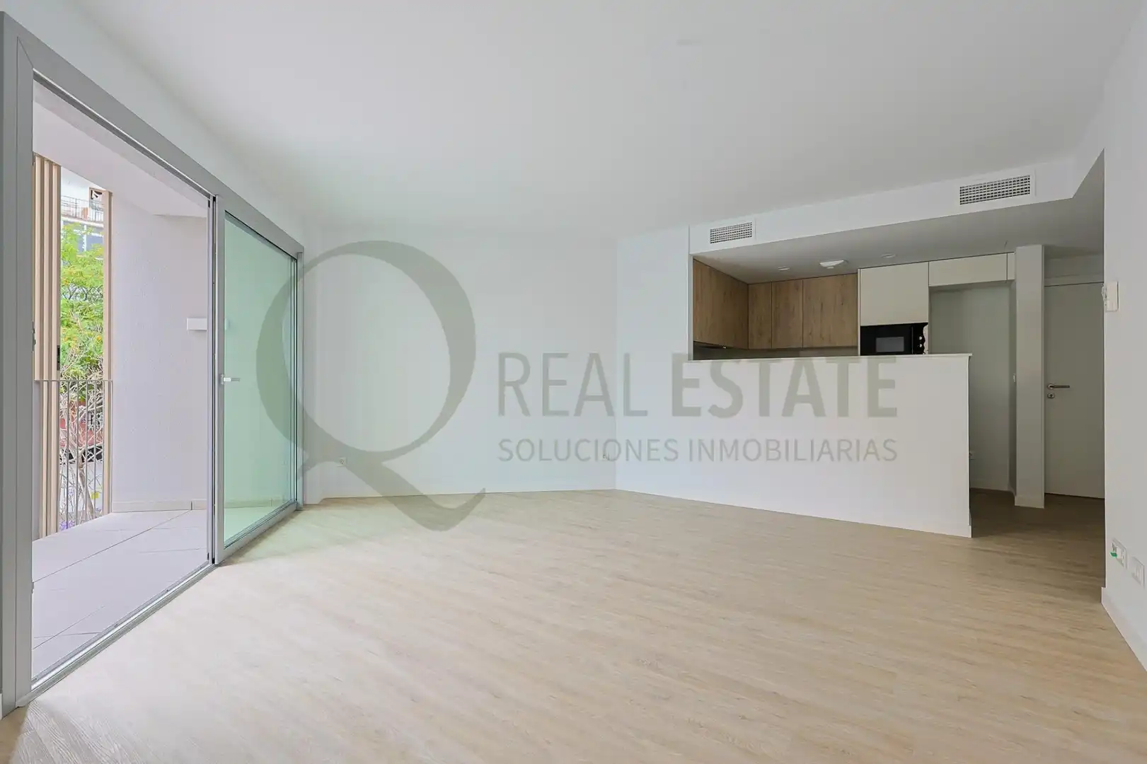 Wohnzimmer von Wohnung zum Verkauf in Alicante / Alacant mit Klimaanlage, Terrasse und Abstellraum