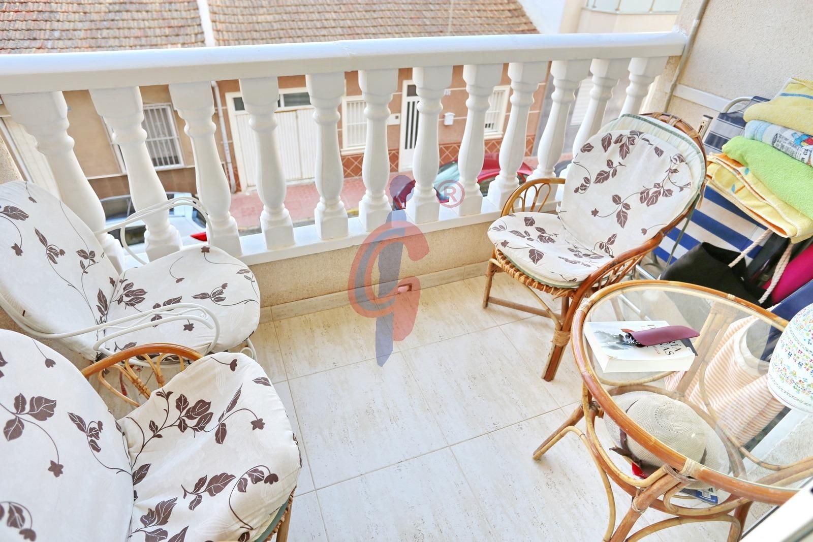Balcony of Apartment for sale in Guardamar del Segura  with Air Conditioner, Heating and Terrace