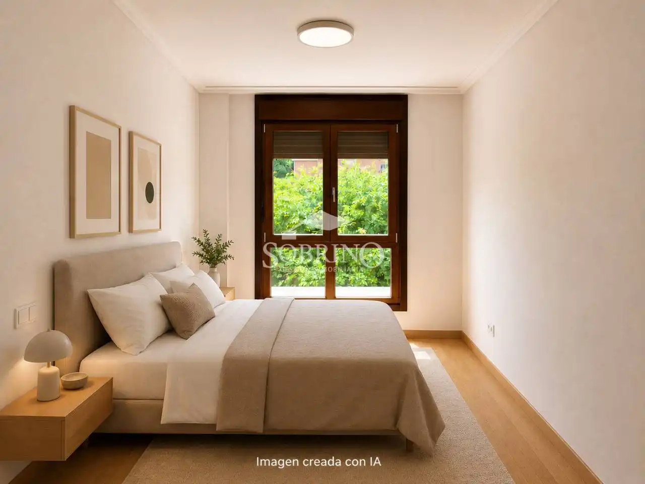 Bedroom of Flat for sale in Llanes  with Heating, Terrace and Alarm