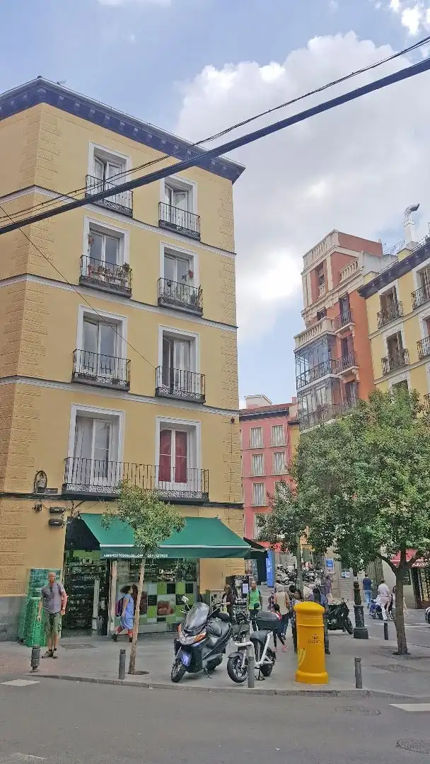 Vista exterior de Ático de alquiler en Madrid con Aire acondicionado, Calefacción y Amueblado