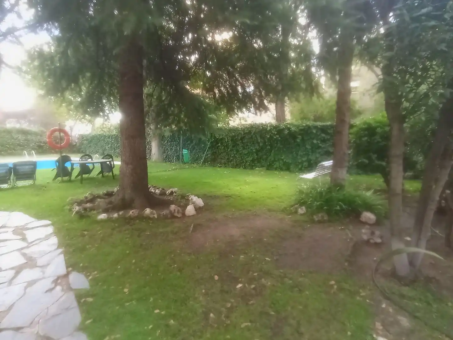 Garten von Wohnung zur Miete in Madrid mit Klimaanlage, Heizung und Parkett
