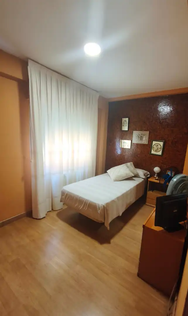Bedroom of Flat for sale in Móstoles  with Heating, Parquet flooring and Terrace
