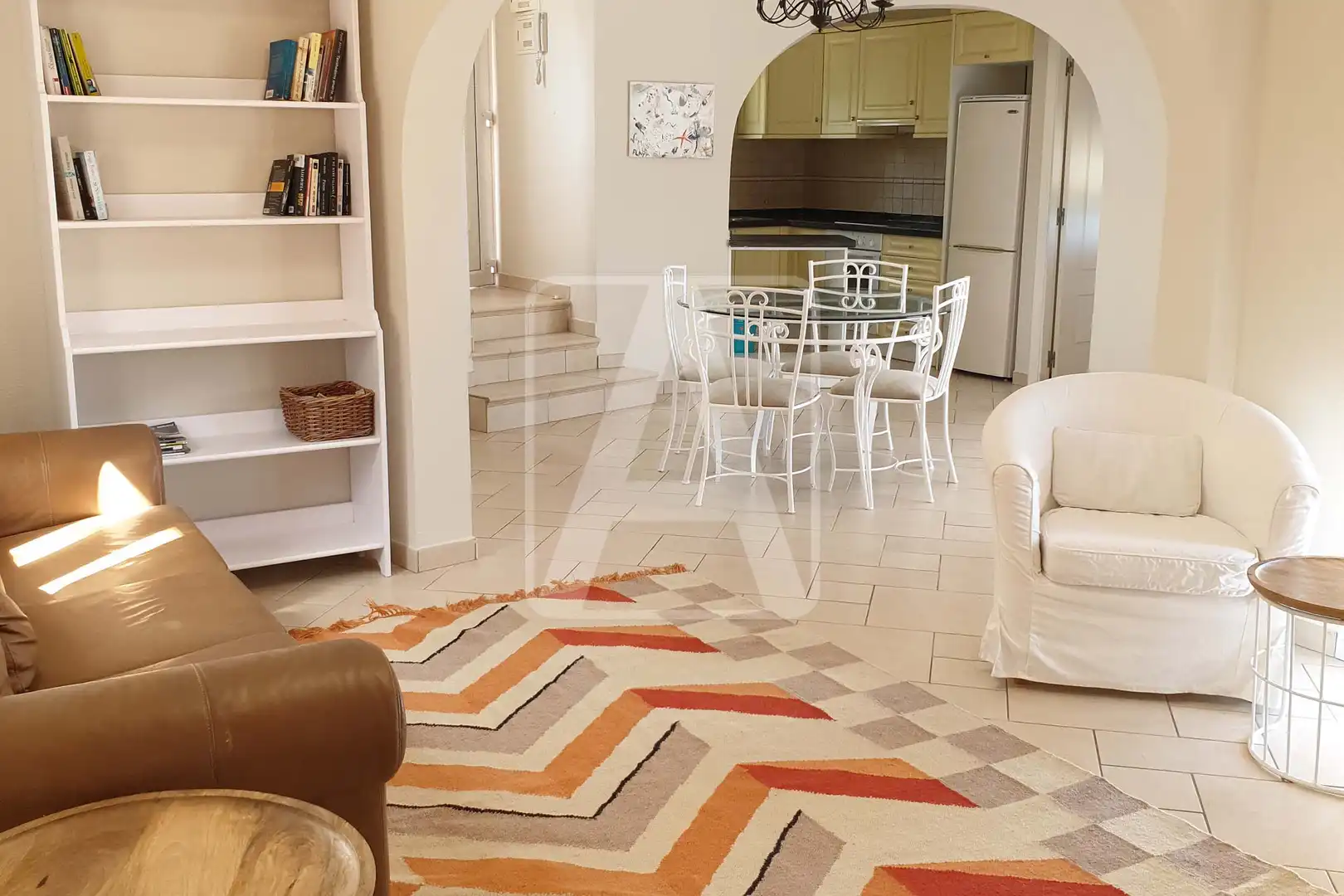Sala d'estar de Casa o xalet en venda en Jávea / Xàbia amb Calefacció, Jardí privat i Terrassa