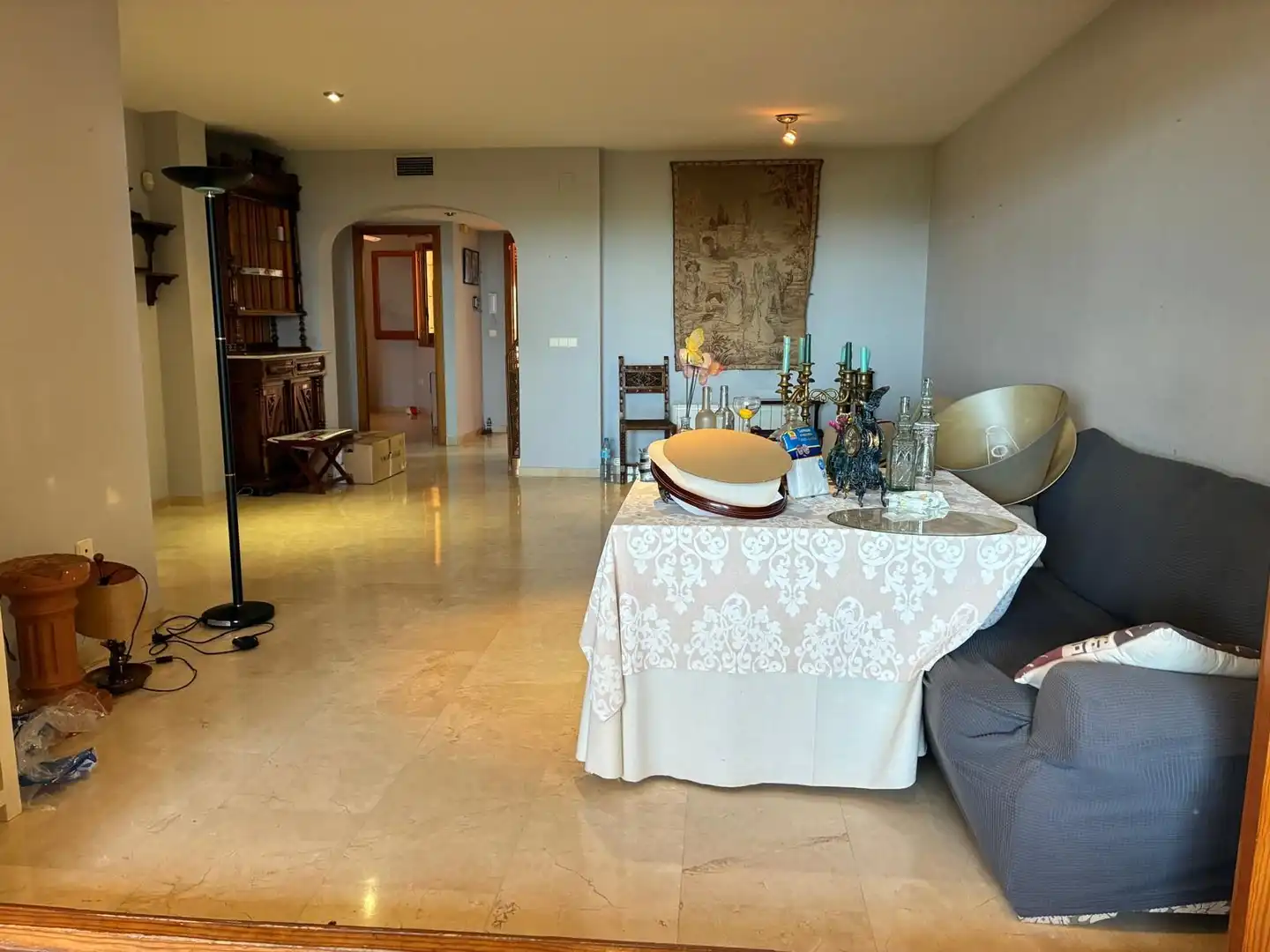 Sala de estar de Ático en venta en Altea con Aire acondicionado, Calefacción y Trastero