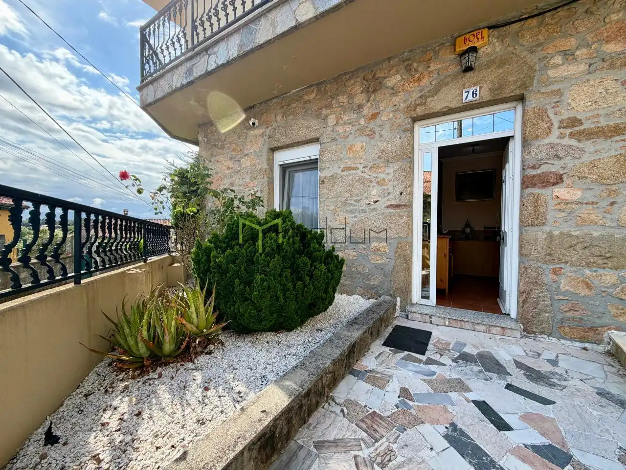 Terrassa de Casa o xalet en venda en Teo amb Calefacció, Jardí privat i Terrassa