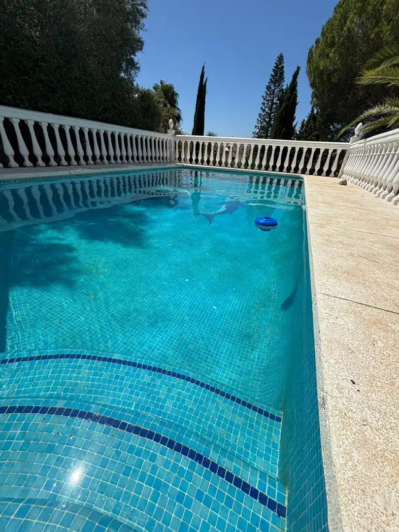 Piscina de Casa o chalet en venta en Mijas con Aire acondicionado, Jardín privado y Terraza