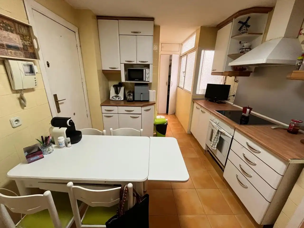Kitchen of Flat for sale in Zaragoza  with Heating, Parquet flooring and Terrace