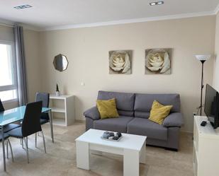 Living room of Flat for sale in Estepona  with Air Conditioner, Heating and Terrace