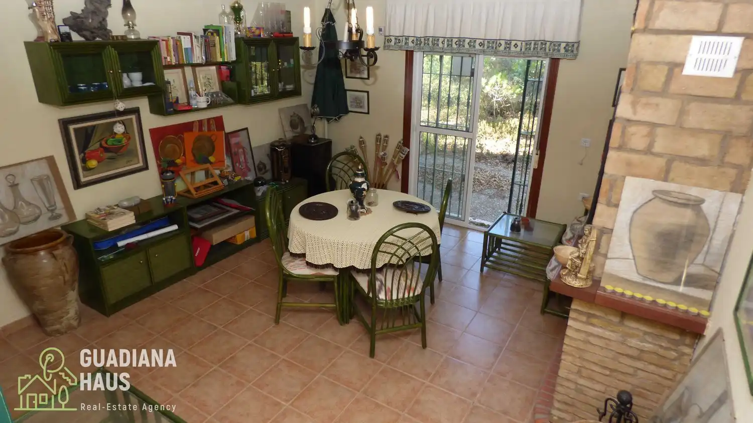 Dining room of Country homes for sale in Villablanca  with Private garden, Terrace and Storage room