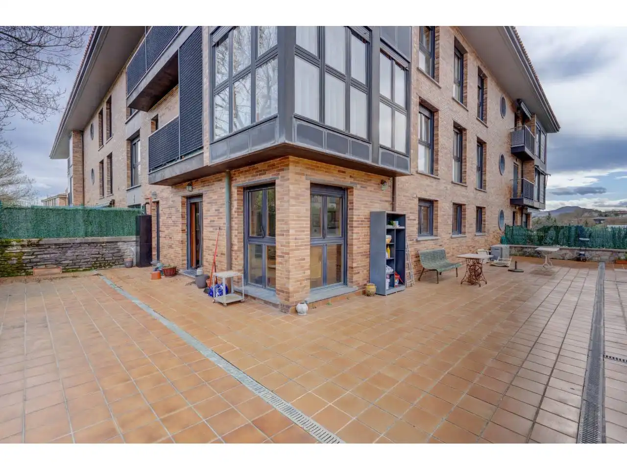 Exterior view of Flat for sale in Donostia - San Sebastián   with Heating, Private garden and Terrace