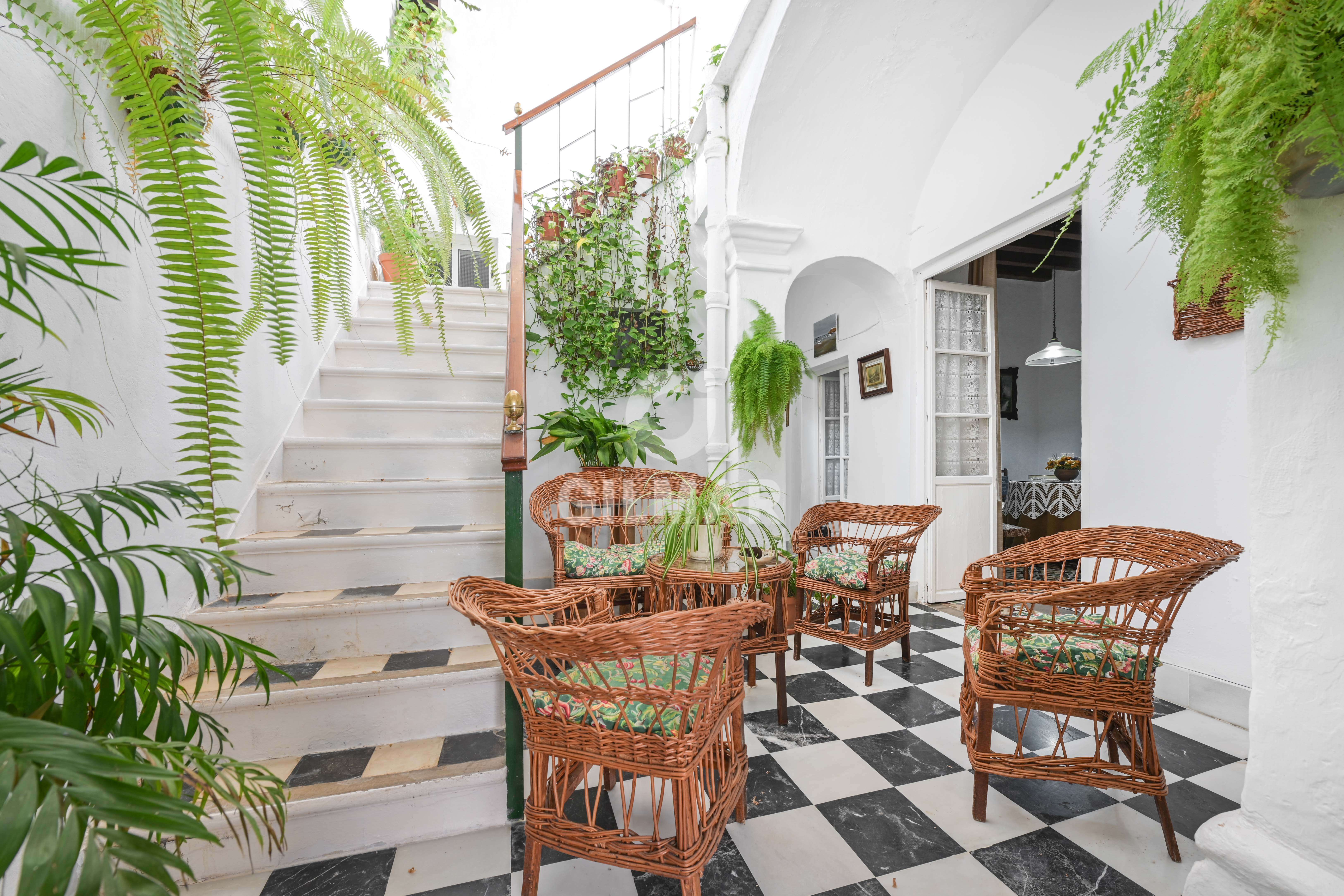 Terrace of Single-family semi-detached for sale in Vejer de la Frontera