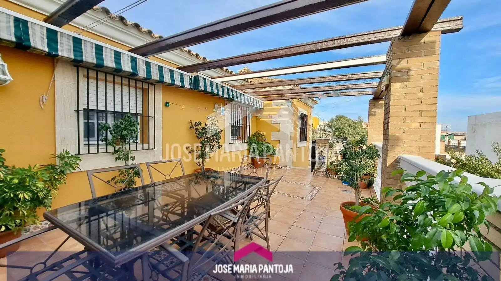 Terrace of Houses for sale in Jerez de la Frontera  with Air Conditioner, Heating and Private garden