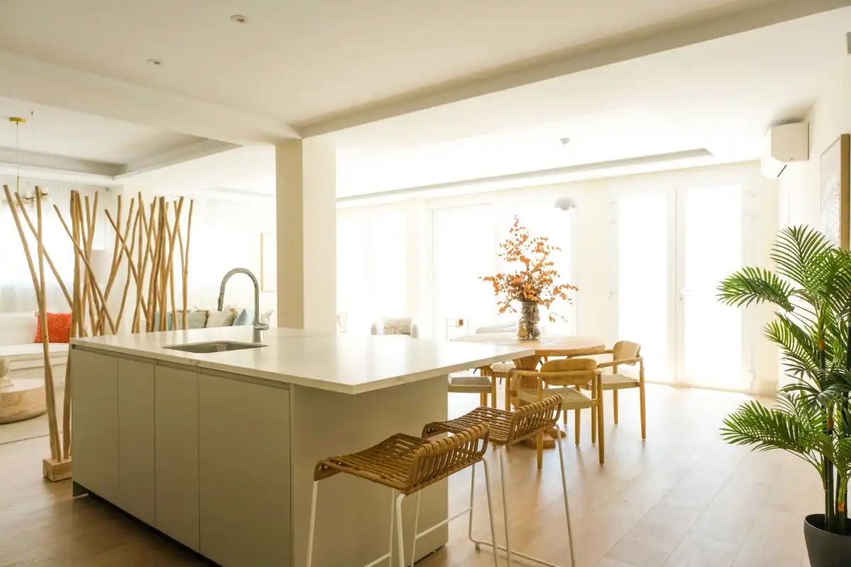 Küche von Maisonette zum Verkauf in Málaga mit Klimaanlage und Terrasse