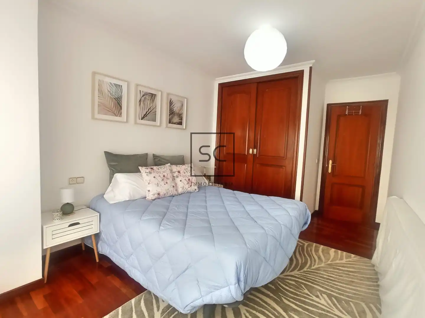 Bedroom of Apartments for rent in Ferrol  with Heating and Furnished