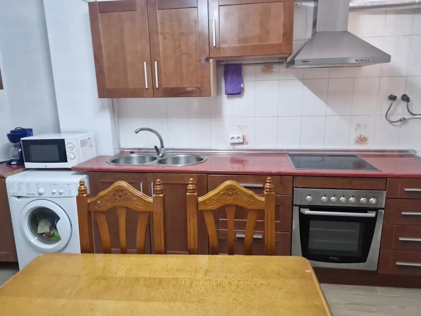 Kitchen of Flat for rent in La Línea de la Concepción  with Furnished