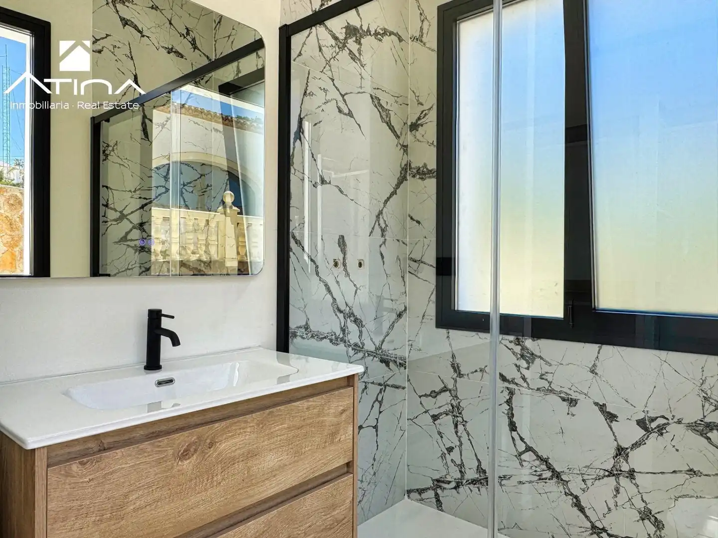 Baño de Casa adosada en venta en Jávea / Xàbia con Jardín privado, Piscina y Amueblado