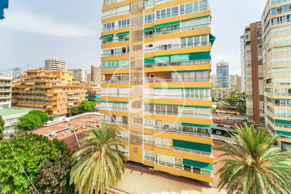 Exterior view of Flat for sale in Benidorm  with Heating, Terrace and Furnished