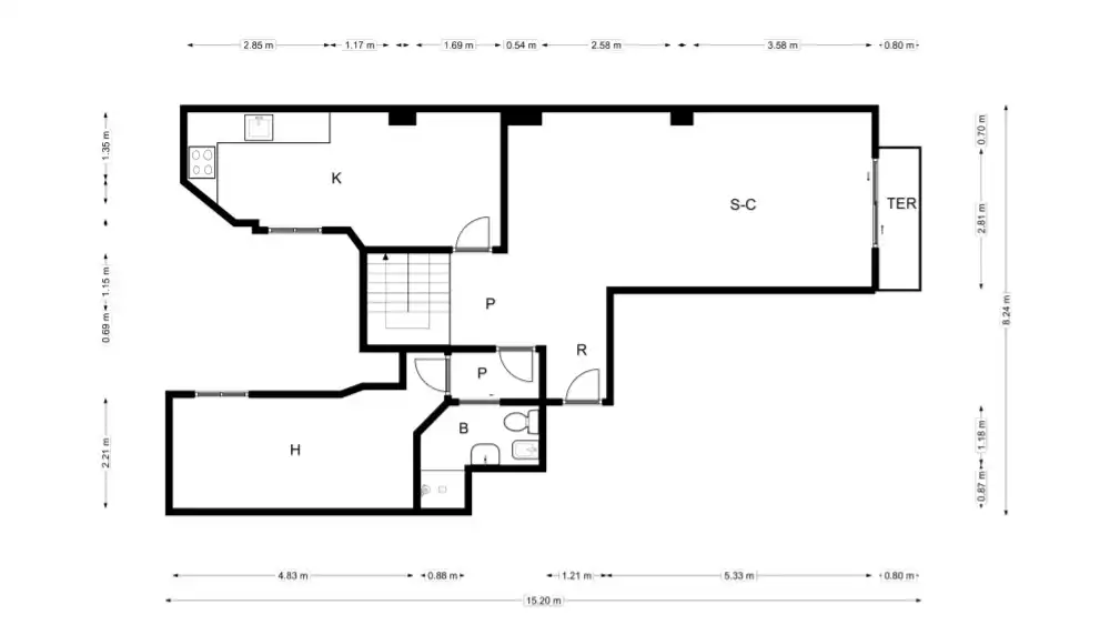 Maisonette zum Verkauf in Tordera