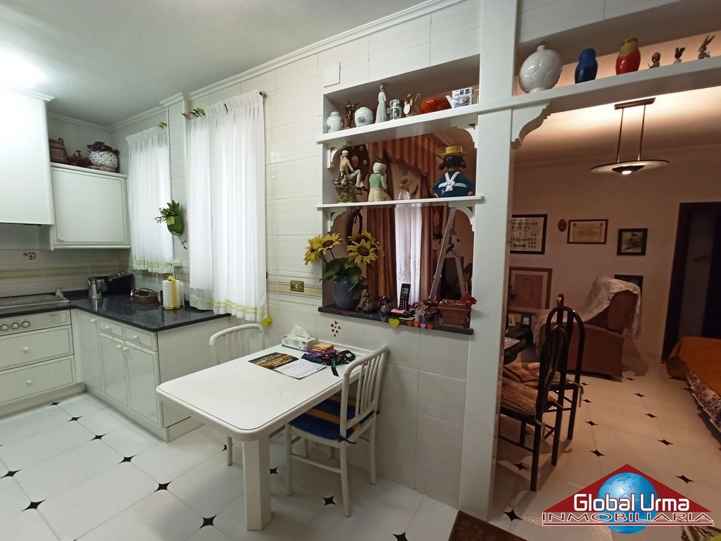 Kitchen of Flat for sale in Sestao   with Heating and Balcony