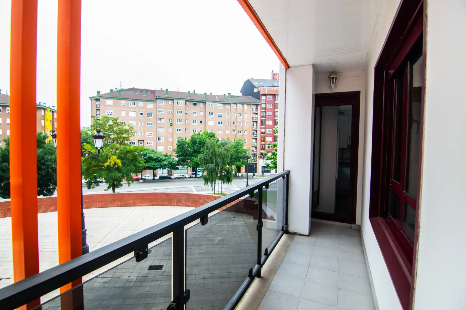 Balcony of Flat for sale in Oviedo   with Heating, Parquet flooring and Terrace