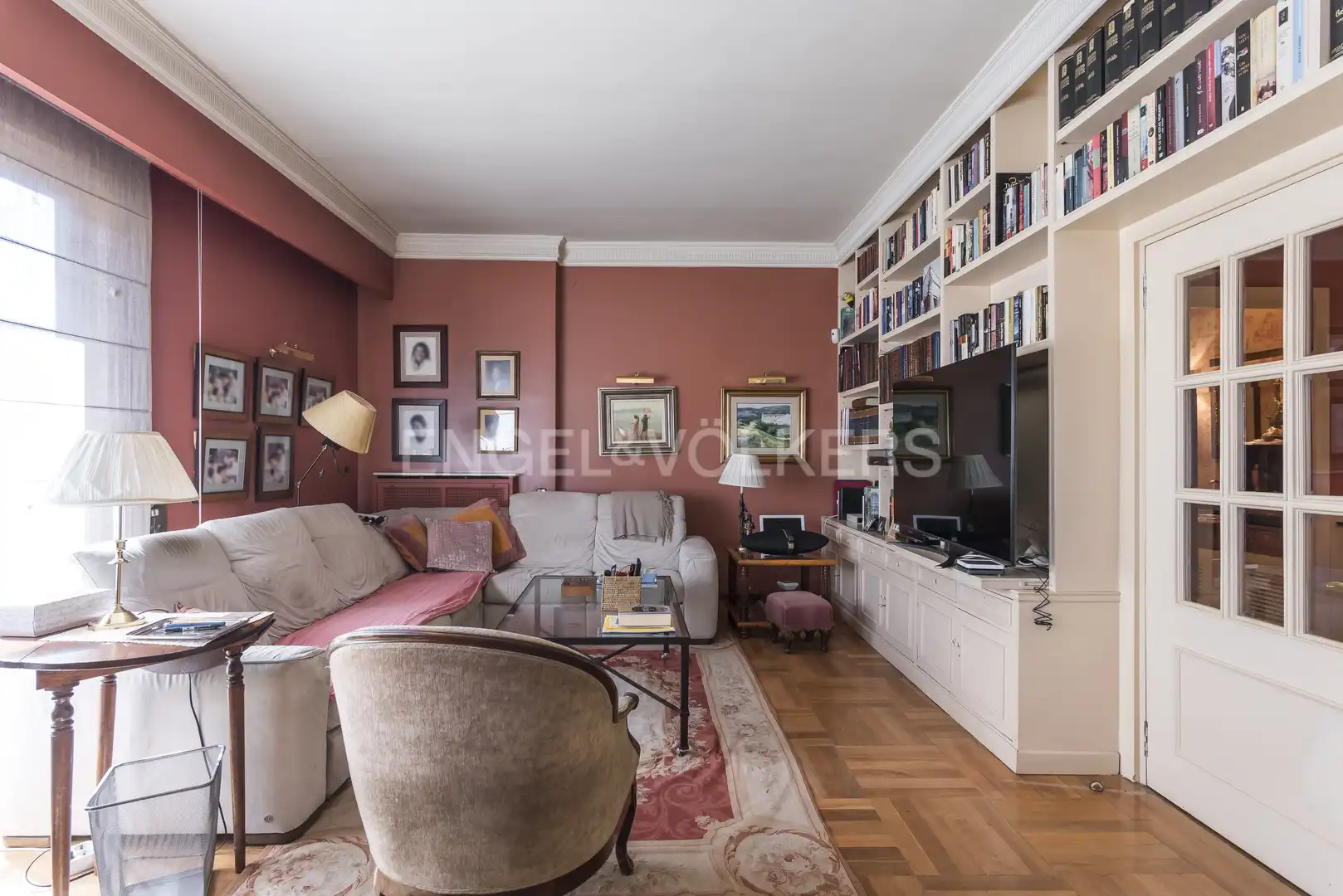 Sala de estar de Piso en venta en Madrid con Aire acondicionado, Calefacción y Parquet